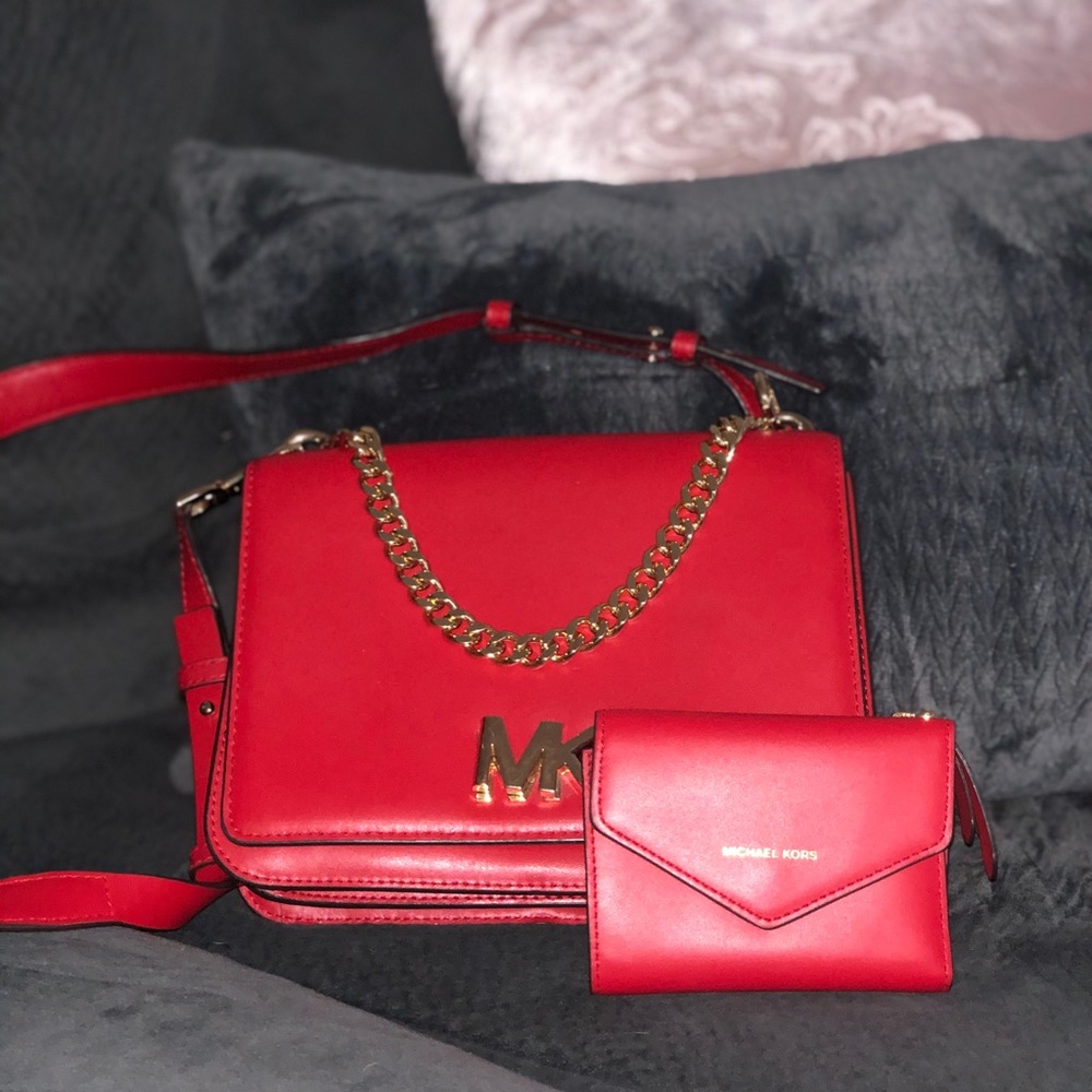 2018 Season Michael Kors Red bag !